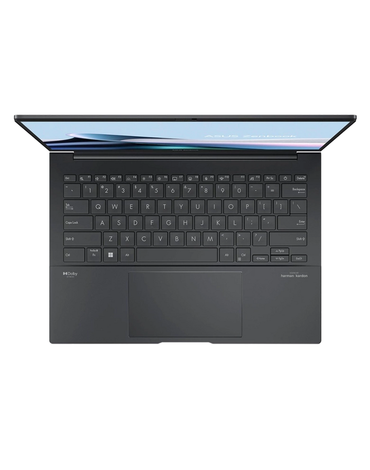 ASUS Zenbook Q415MA 14 OLED Ultrabook Laptop, Intel Core Ultra 5-125H Intel AI Boost NPU, 8GB RAM, 512GB SSD, 14" WUXGA OLED Touchscreen, Intel Graphics, Backlit Kb, Windows 11, Jasper Gray - NomTech