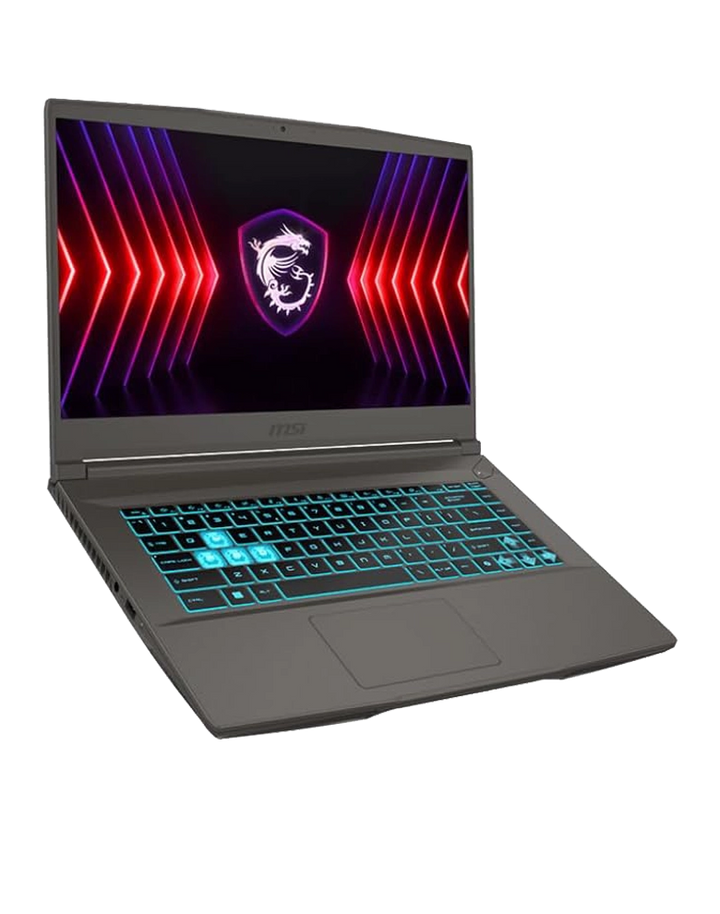 MSI Thin 15 B12UCX Gaming Laptop, 15.6"FHD 144Hz Display, Intel Core i5-12450H, 8GB RAM, 512GB SSD, NVIDIA GeForce RTX2050 Laptop GPU 4GB GDDR6, Windows 11, Eng-Arb K/B - NomTech