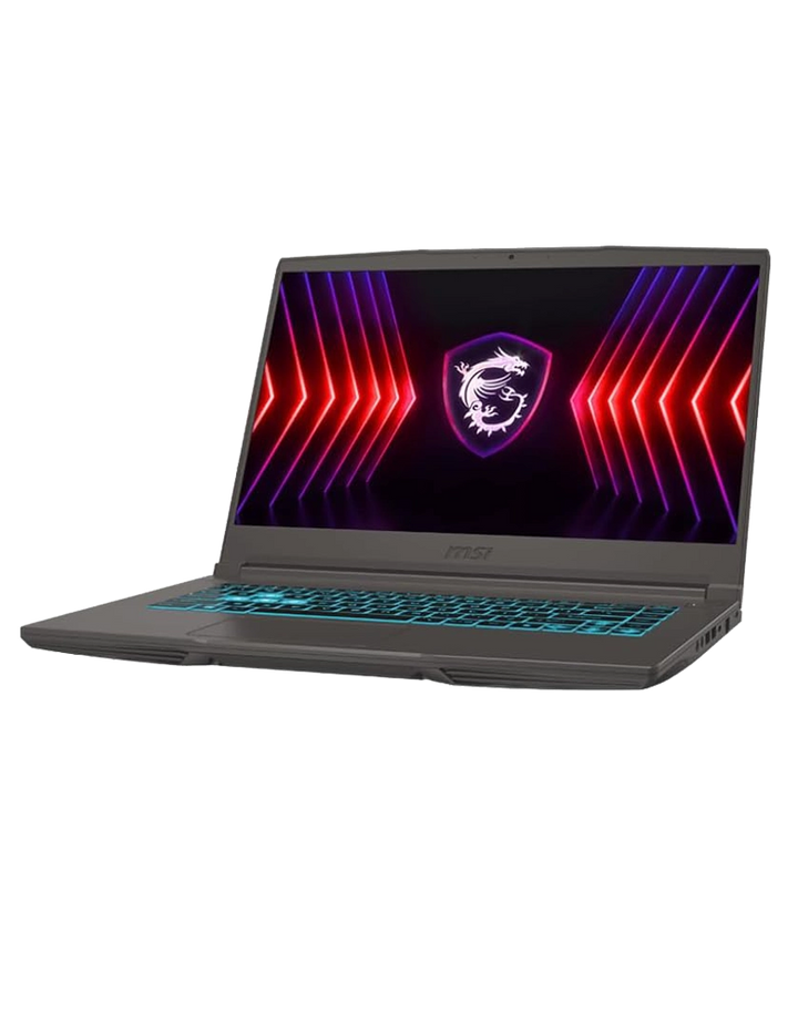 MSI Thin 15 B12UCX Gaming Laptop, 15.6"FHD 144Hz Display, Intel Core i5-12450H, 8GB RAM, 512GB SSD, NVIDIA GeForce RTX2050 Laptop GPU 4GB GDDR6, Windows 11, Eng-Arb K/B - NomTech