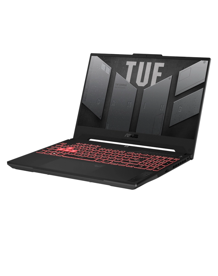 ASUS TUF F15 FX507VV-I7161G , Gaming Laptop, i7-13620H 16GB 1TB PCIE G3 SSD, NV RTX4060, 8GB VRAM, Windows 11 HOME, 15.6-inch FHD 1920X1080 16:9 144Hz, HD Webcam, Backlit-RGB-Eng-Arb-KB (Jaeger Gray) - NomTech