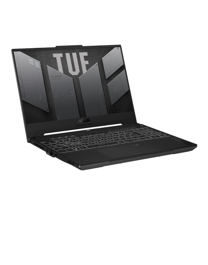 ASUS TUF F15 FX507VV-I7161G , Gaming Laptop, i7-13620H 16GB 1TB PCIE G3 SSD, NV RTX4060, 8GB VRAM, Windows 11 HOME, 15.6-inch FHD 1920X1080 16:9 144Hz, HD Webcam, Backlit-RGB-Eng-Arb-KB (Jaeger Gray) - NomTech