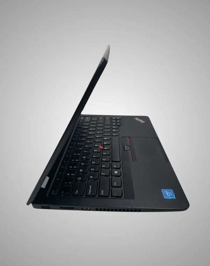 Lenovo ThinkPad 13 with a 13.3-inch Display, Intel Celeron 3865U Processor, 8GB RAM, 256GB SSD, and Integrated Graphics (Silver and Black). - NomTech